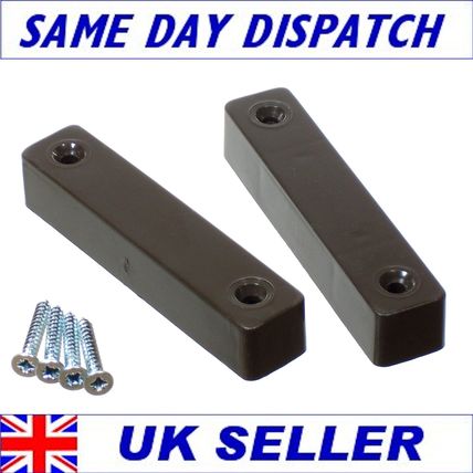 10 Sets - Burglar Alarm Door Contacts, Brown Surface Contacts - Free Shipping