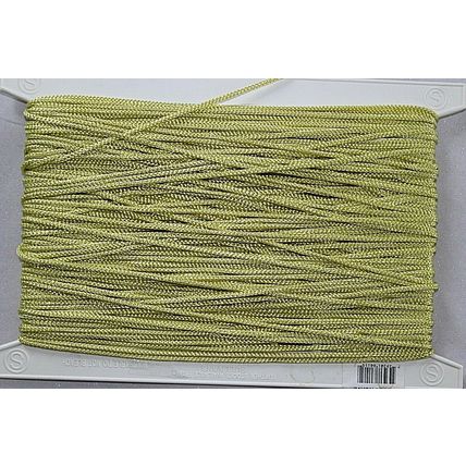 10 metres x 4mm thick Yellow Shiny Cord by Sullivans