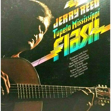 Jerry Reed Tupelo Mississippi Flash 1974 LP Vinyl Record RCA (P5)