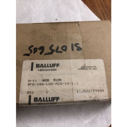 new BALLUFF BFO-18A-LGG-MZG-10-1.0 FIBER OPTIC SENSOR CABLE,AY