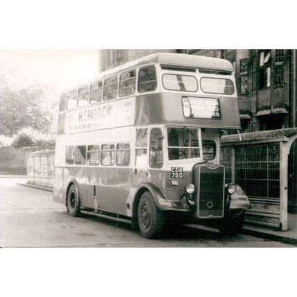Black & White Photo of Premier Travel Ltd. - CDR 750 ex. Plymouth Corporation