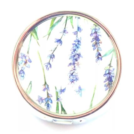 Lavender Pill Box Round 1.8 CM - Christmas Gift