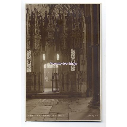 Ju1128 - Ely Cathedral , Alcocks Chapel - Judges postcard 4846