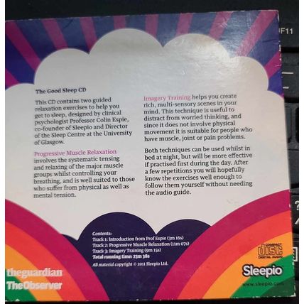 The Good Sleep Audio CD Book Audiobook Promo The Guardian