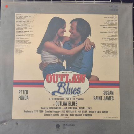 Various – Music From Outlaw Blues (EST11691) 1977 (LP)