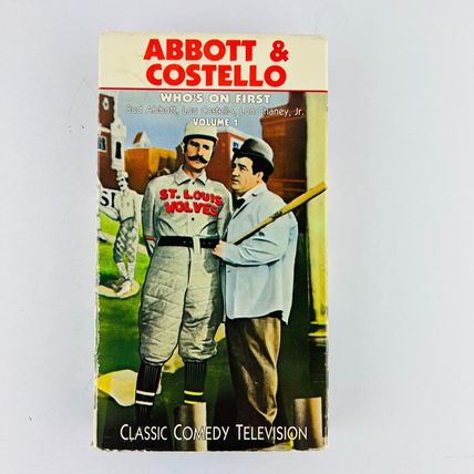 Abbott & Costello - Vol 1 Who's On First VHS Video Tape