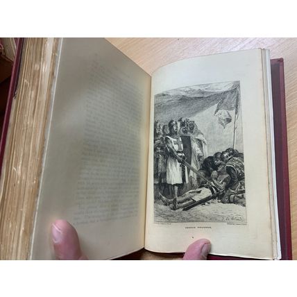 1894 WALTER SCOTT "THE TALISMAN" ANDREW LANG NOTES ILLUSTRATED ANTIQUE BOOK (P5)