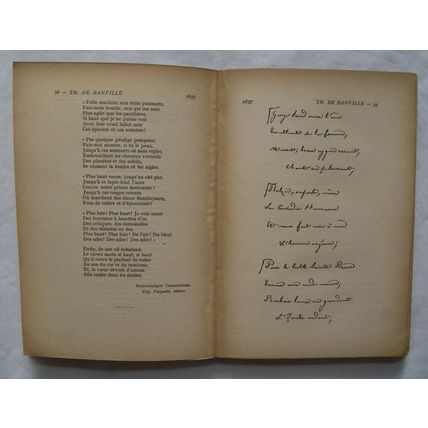 1918 Anthologie des Écrivains Français du Xixe Siècle, Vol. II: Poésie