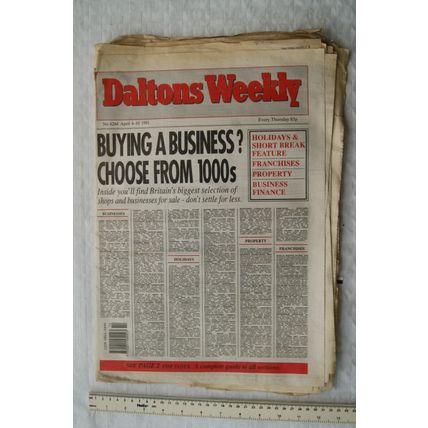 1991 Daltons Weekly No. 6264, April 4-10