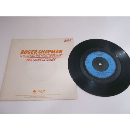 ROGER CHAPMAN - LET'S SPEND THE NIGHT TOGETHER (1979) 7" SINGLE