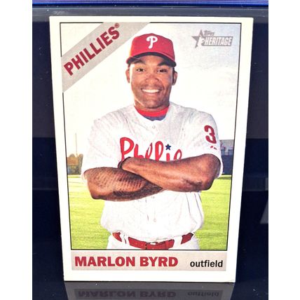 MARLON BYRD 2015 TOPPS HERITAGE BASEBALL CARD #265