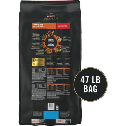 Purina Pro Plan Complete Essentials Shredded Blend Beef and Rice Dog Food Dry Fo
