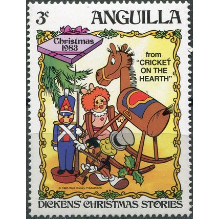 Anguilla. 1983. Jiminy Among Toys (from "Pinocchio") (MNH **) Stamp
