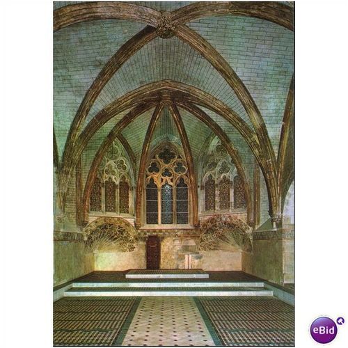 France Postcard 1988 - Chapelle Basse - Crypte romane..