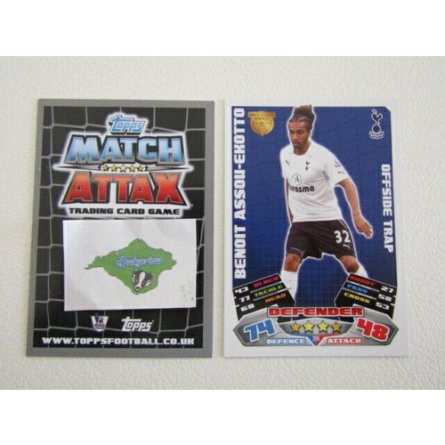 Topps Match Attax 2011 2012 Football Cards Teams N-W Card Variants (ef2)