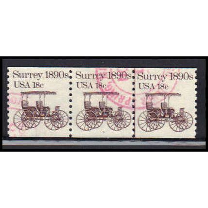 Used 1907 18c Surrey Fine PNC 5/3 PA2440