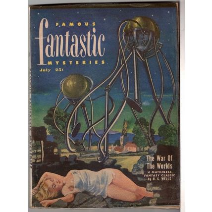 FAMOUS FANTASTIC MYSTERIES JULY 1951 H.G.WELLS