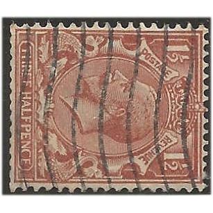 1924 SG420a 1 1/2d Red-Brown Wmk Block Cypher Sideways Good Used ..