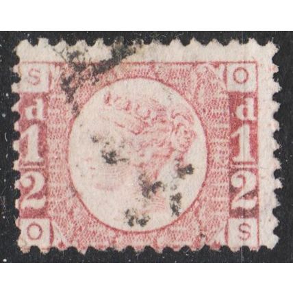 ENGLAND GREAT BRITAIN [1870] MiNr 0036 Platte NN ( O/used ) [02]