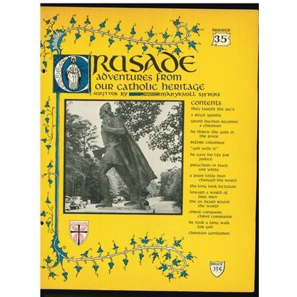CRUSADE The Illustrated Catholic Encyclopedia 10 Volume Set 1957 FREE Shipping