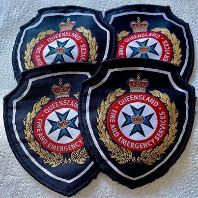 Queensland Fire and Emergency Services Cloth Badge