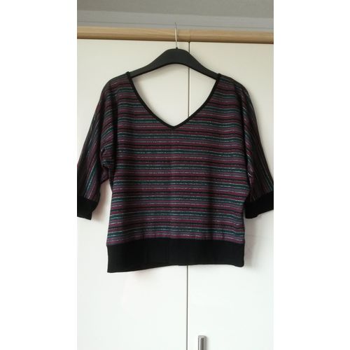 Etam Ladies V Neck Top - Size 14