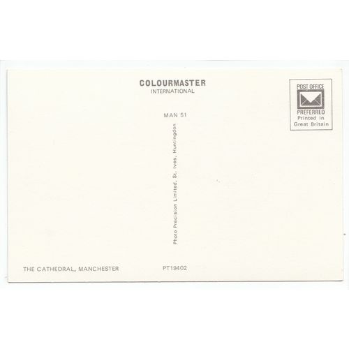 The Cathedral Manchester Postcard 19402