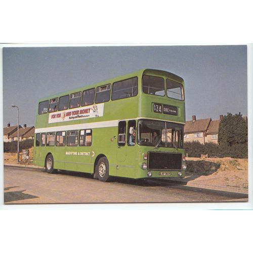 Maidstone & District 5382 Volvo Ailsa AB 57 Bus Postcard 164