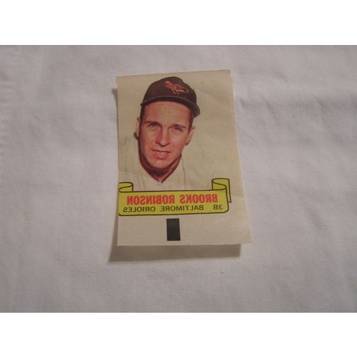 Brooks Robinson 1966 Topps RUB OFF