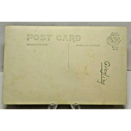 1910 Boy & Girl Florence & Edward Beck Vintage RPPC- Cyko Postcard (A3)