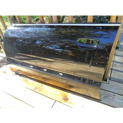 Audi Driver Front Door Shell Skin A8 S8 D2 A8L Ebony Pearl Black Aluminum