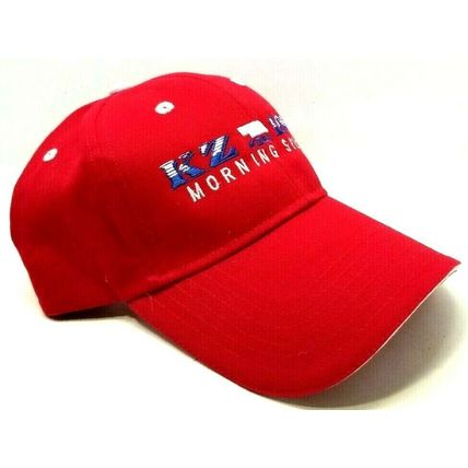 Otto Collection Snap Baseball Cap Hat Red KZ 100 Morning Show (J3)