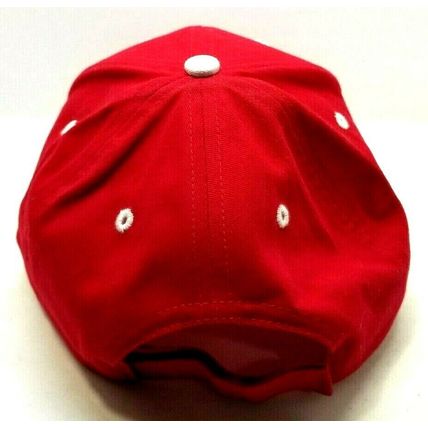 Otto Collection Snap Baseball Cap Hat Red KZ 100 Morning Show (J3)