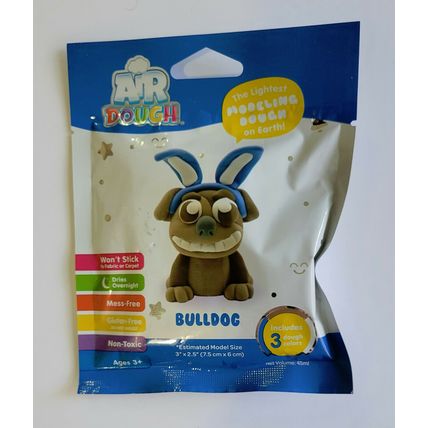 Air Dough 3 Pack lot all Different Penguin / Bull Dog / Avocado New Sealed Cond