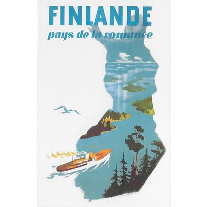 Come to Finland: 5 Postcards: Vintage Finnish Travel Posters