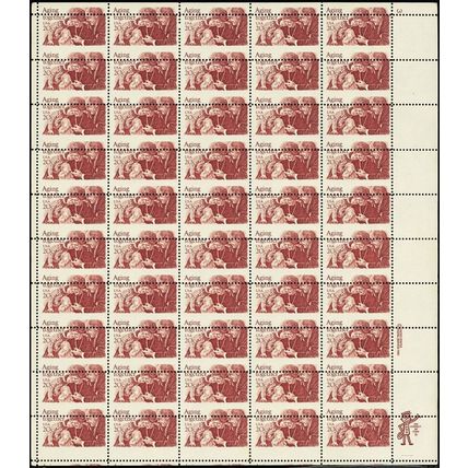 2011, Misperforation ERROR RARE Sheet of 50 - 20¢ Aging Together - Stuart Katz
