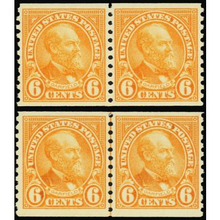 723 PR & Coil Line Pr Mint VF NH Fresh Pairs CV $115. - Stuart Katz