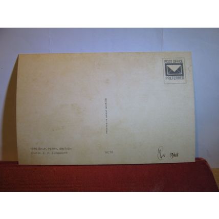 1916 PERRY veteran car unused postcard dated 1968 #