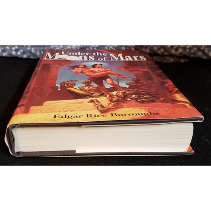 Under the Moons of Mars by Edgar Rice Burroughs (2003, HB/DJ, Used, SFBC)