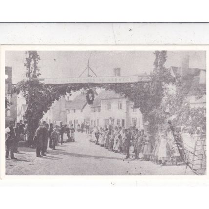 High Street Ashwell 1876 Hertfordshire Postcard unused VGC