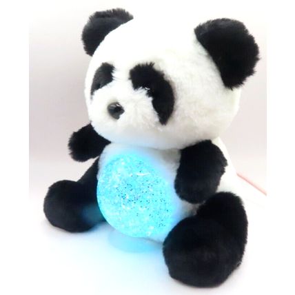 Panda RGB Colour Changing LED Glitter Light Tummy 22 CM Night Light Gift Home