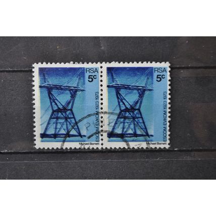 SOUTH AFRICA SG 0327 USED pair