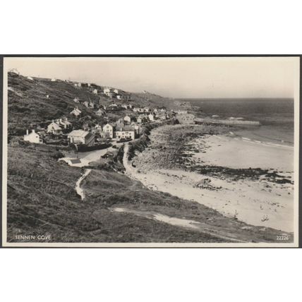 Sennen Cove, Cornwall, c.1950s - Salmon RP Postcard