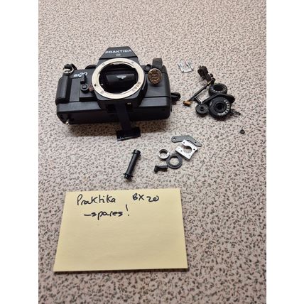 Collection of film cameras & lenses - Canon, Practika, Minolta, Polaroid, Sigma