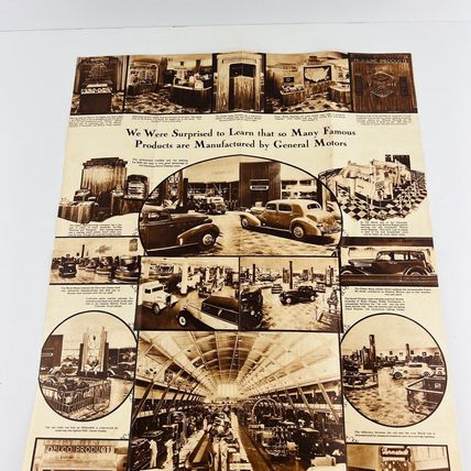 General Motors Exhibit At The 1934 Chicago World Fair Brochure VERY RARE