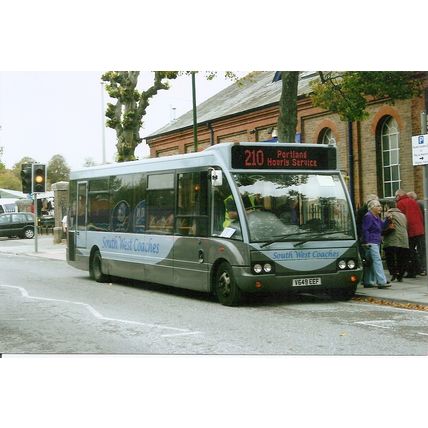 Colour Photo of South West Coaches Ltd. - V649 EEF ex. Stockton Borough Council