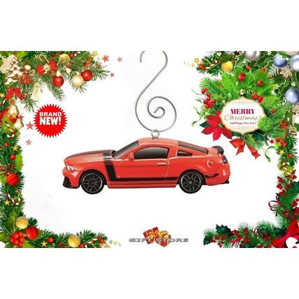 CHRISTMAS ORNAMENT FORD MUSTANG BOSS CUSTOM Ltd. Ed. ❤️GREAT GIFT❤️