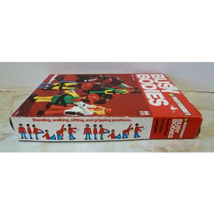 PLAYCRAFT BUSY BODIES WILD WEST COWBOYS WITH EXTRA FIGURE