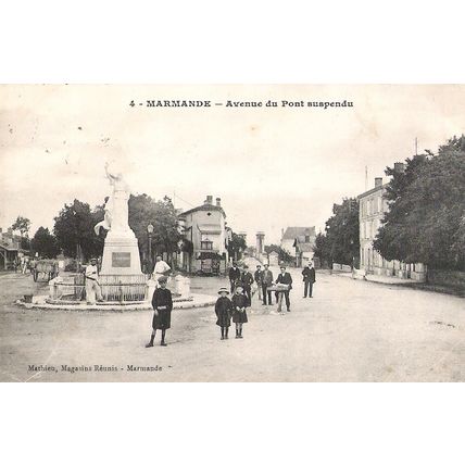 47 - MARMANDE - AVENUE DU PONT SUSPENDU