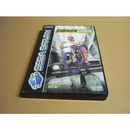 COURIER CRISIS SEGA SATURN GAME BOXED WITH MANUAL